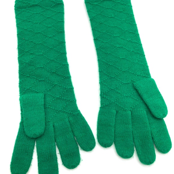 Women’s Vintage The Higbee Company Green Gloves - Picture 3 of 10